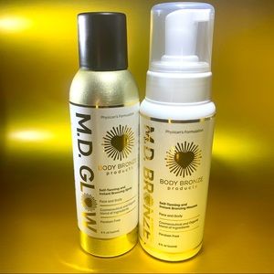 BODY BRONZE MOUSSE & SPRAY TAN in a CAN!#1 Sunless
